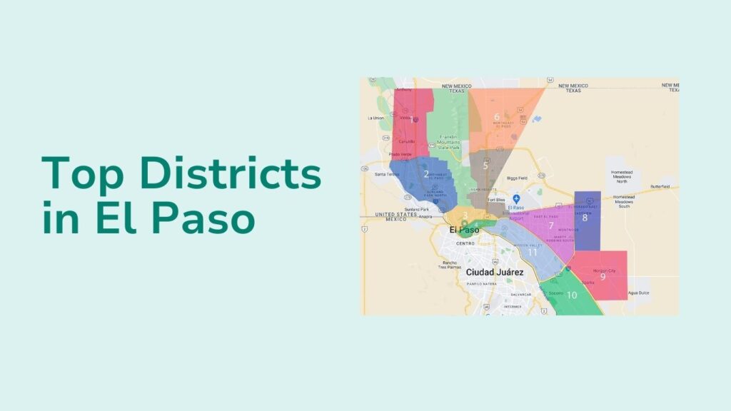Top Districts in El Paso